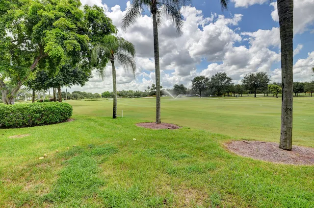 a aerial view of a house with garden