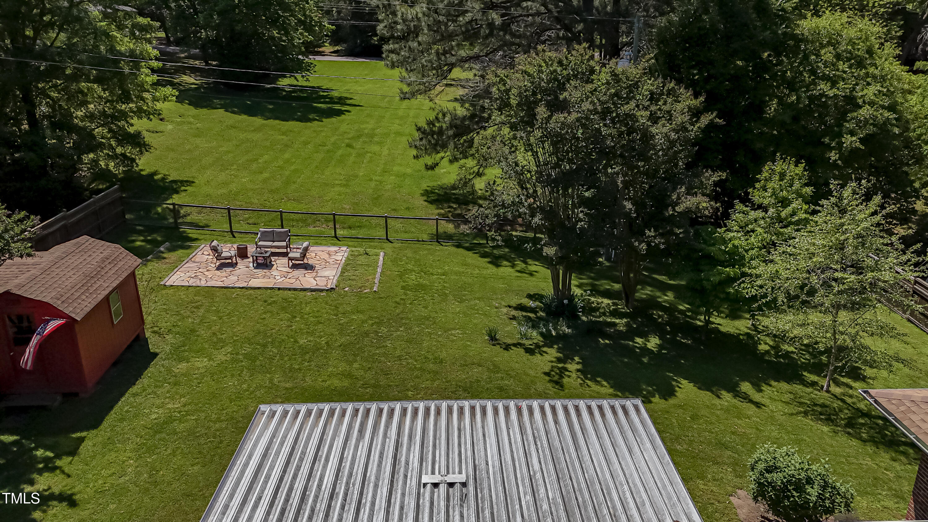2715 Freemont Road Durham, NC 27705 - Photo 54 of 63 Fire pit area open field