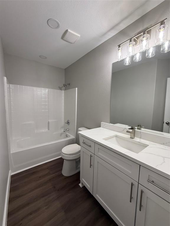 211 Crockett Street Rice, TX 75155 - Photo 10 of 12 a bathroom with a sink a toilet and shower