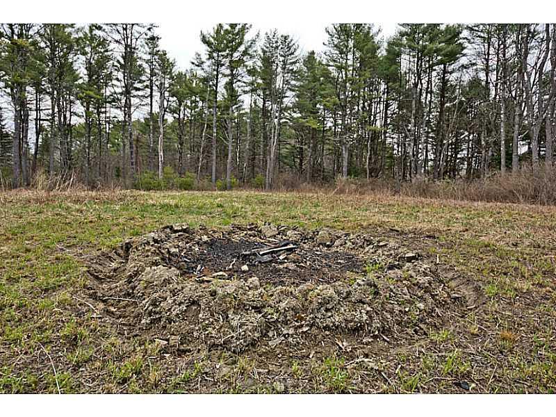 34 Omer Road Freeport, ME 04032 - Photo 29 of 35 Yard/Garden. A large burn pit on the...