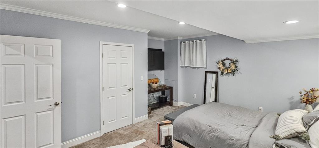 227 Meadow Spring Road Greensburg, PA 15601 - Photo 36 of 50 a bedroom with a bed and a closet