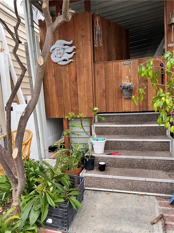 a view of outdoor space and deck