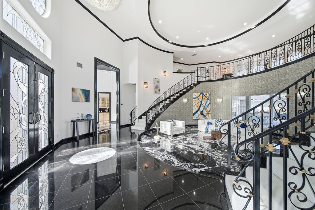 1907 Ray Shell Court Seabrook, TX 77586 - Photo 12 of 50 a view of entryway and hall with wooden floor