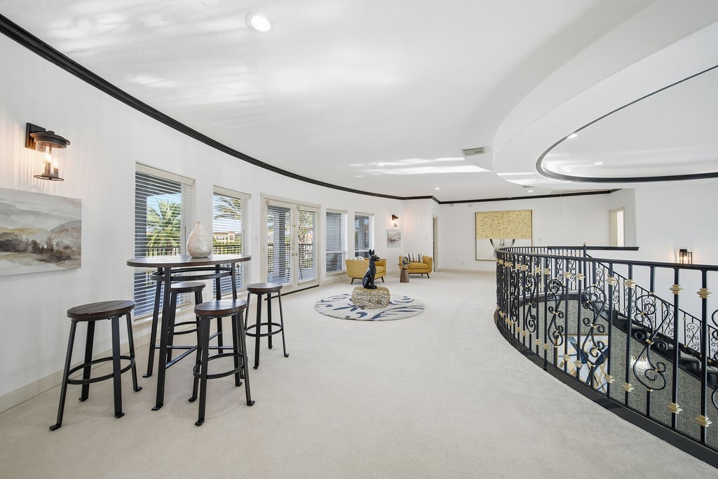 1907 Ray Shell Court Seabrook, TX 77586 - Photo 21 of 50 a view of a dining room with furniture window and outside view