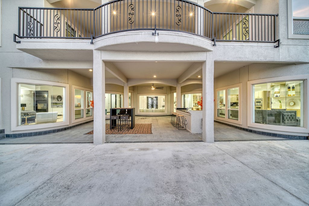 1907 Ray Shell Court Seabrook, TX 77586 - Photo 43 of 50 a view of a hall with stairs