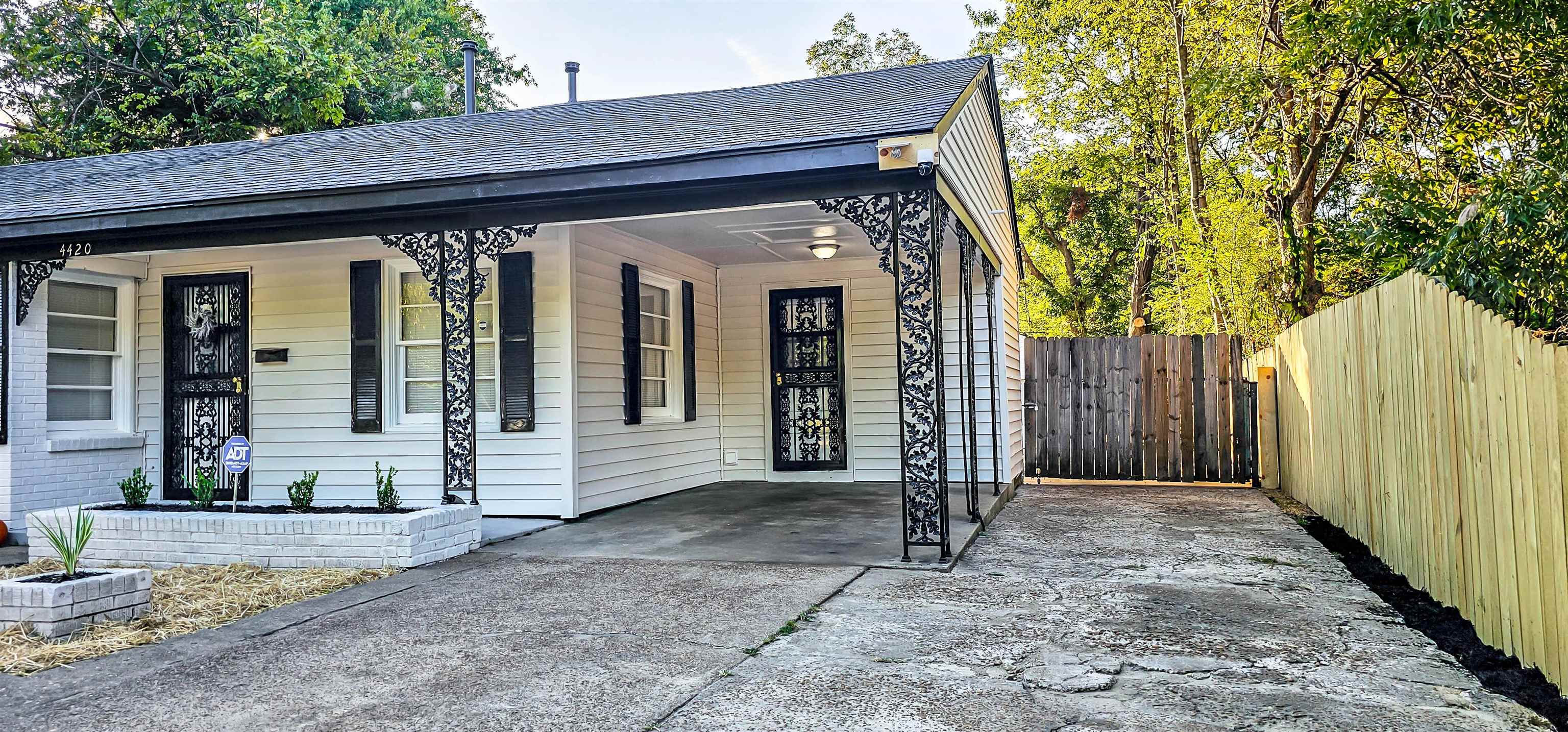 4420 Helene Road Memphis, TN 38117 - Photo 5 of 22 a view of a house with backyard of the house