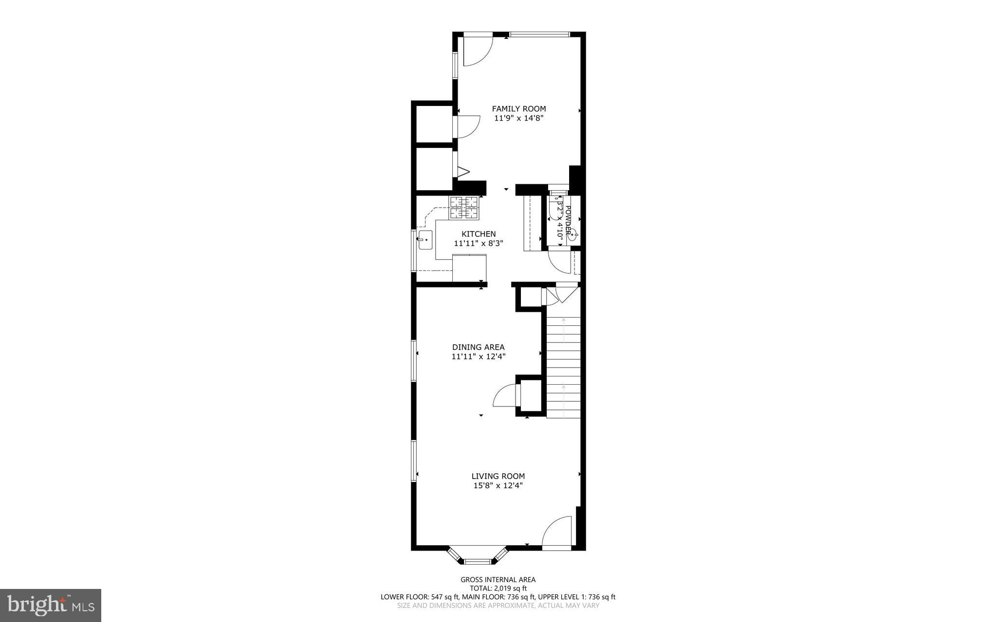 4945 Sargent Road Northeast Washington, DC 20017 - Photo 33 of 36 Main Level Floor Plan