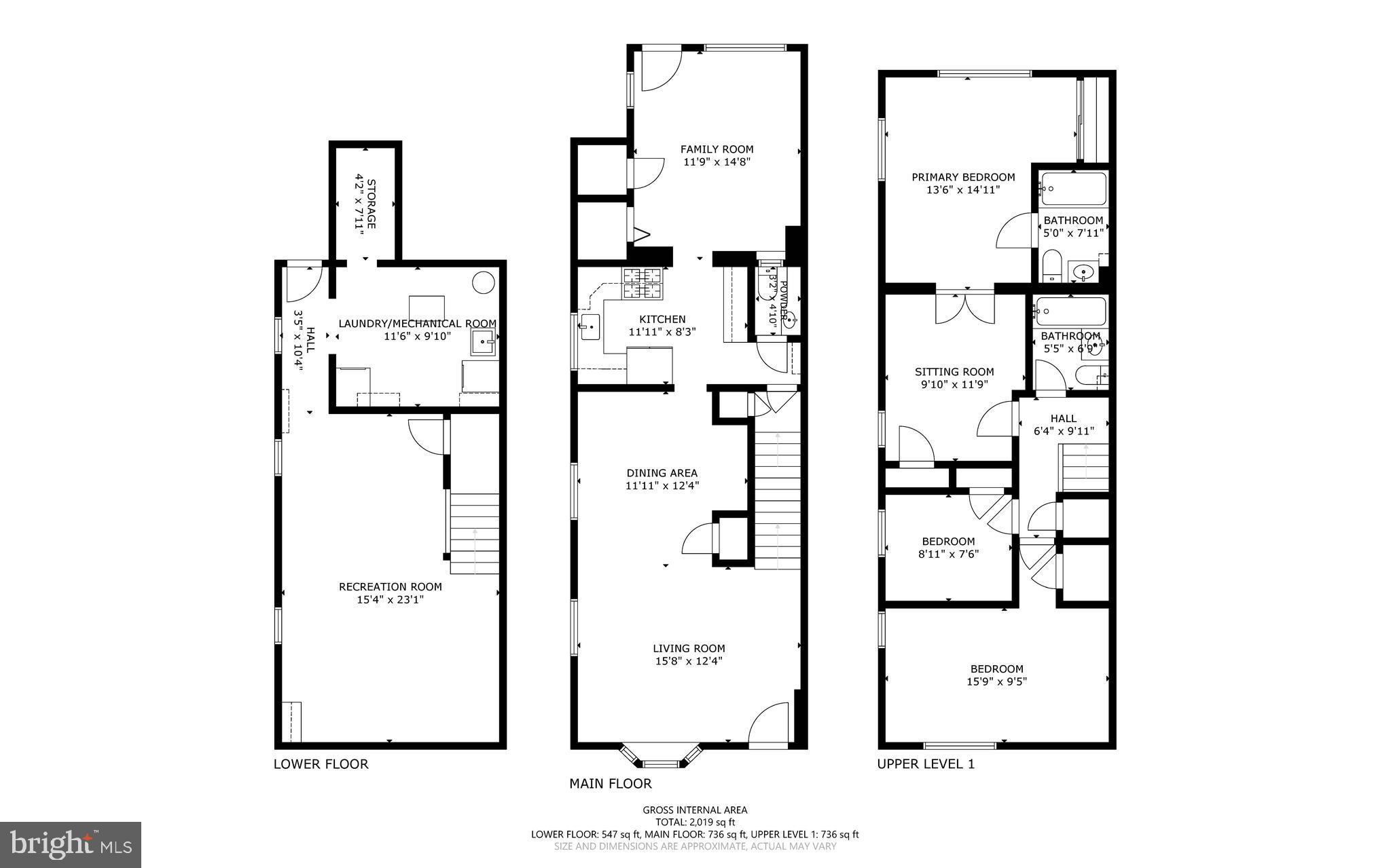 4945 Sargent Road Northeast Washington, DC 20017 - Photo 36 of 36 Combined Floor Plan