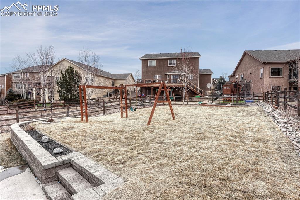 1064 Diamond Rim Drive Colorado Springs, CO 80921 - Photo 25 of 30 a view of a backyard