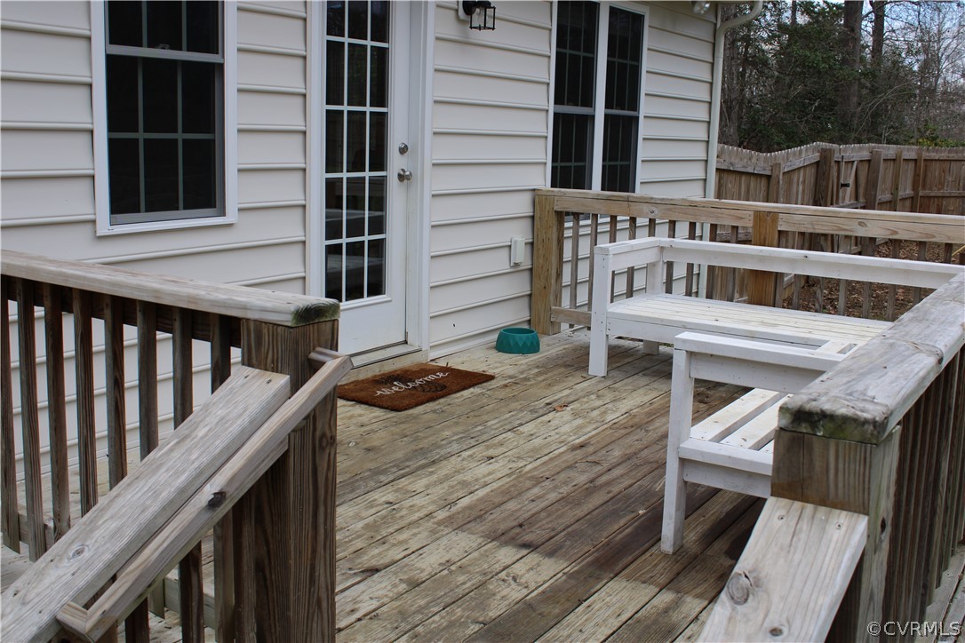 5311 North Courthouse Road Providence Forge, VA 23140 - Photo 12 of 49 a balcony view with a seating space