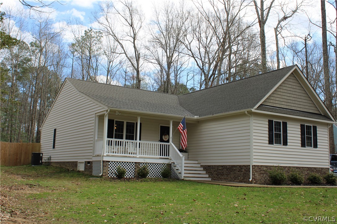 5311 North Courthouse Road Providence Forge, VA 23140 - Photo 2 of 49 a view of house with backyard