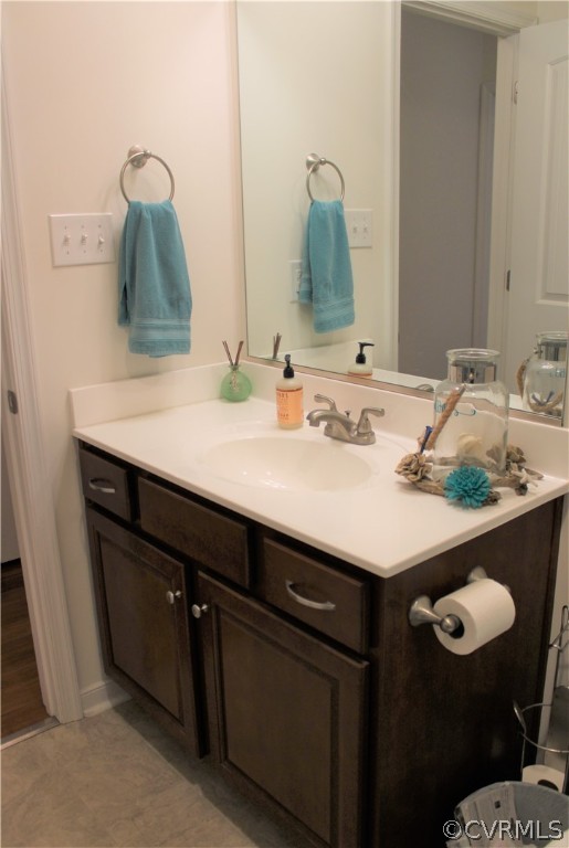 5311 North Courthouse Road Providence Forge, VA 23140 - Photo 29 of 49 a bathroom with a sink and a mirror