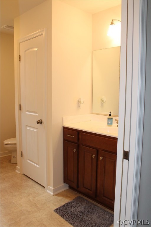 5311 North Courthouse Road Providence Forge, VA 23140 - Photo 42 of 49 a bathroom with a sink and a mirror