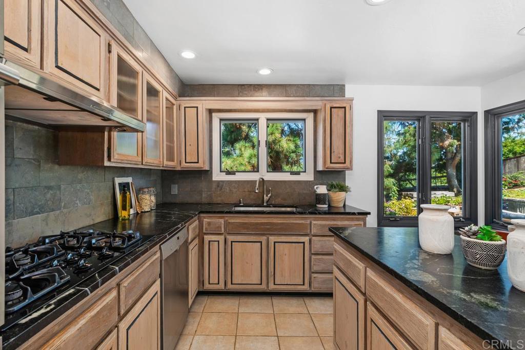 455 Cole Ranch Road Encinitas, CA 92024 - Photo 11 of 43 a kitchen with a sink stove and cabinets