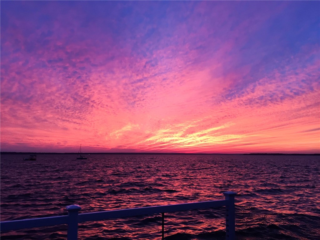 19 Brookwood Road Bristol, RI 02809 - Photo 41 of 46 Summer Sunset from deck