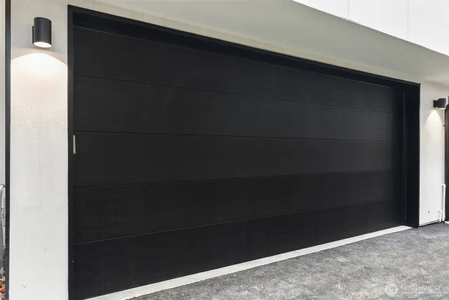 a close view of closet