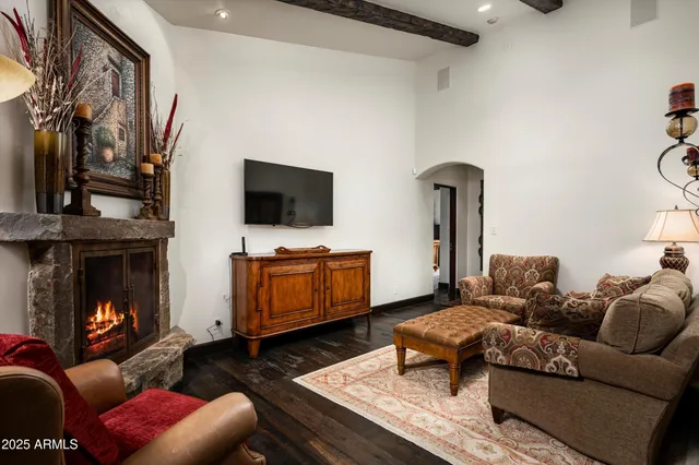 a view of a porch with furniture and yard