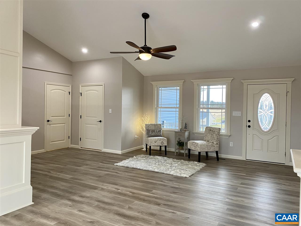 907 New Hope Road Staunton, VA 24401 - Photo 26 of 50 a living room with furniture chandelier and wooden floor