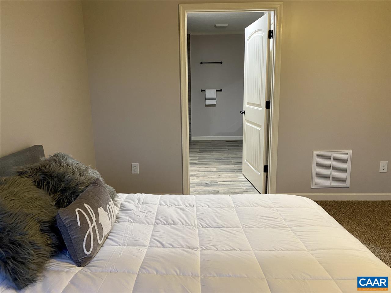 907 New Hope Road Staunton, VA 24401 - Photo 29 of 50 a bedroom with a bed and a closet