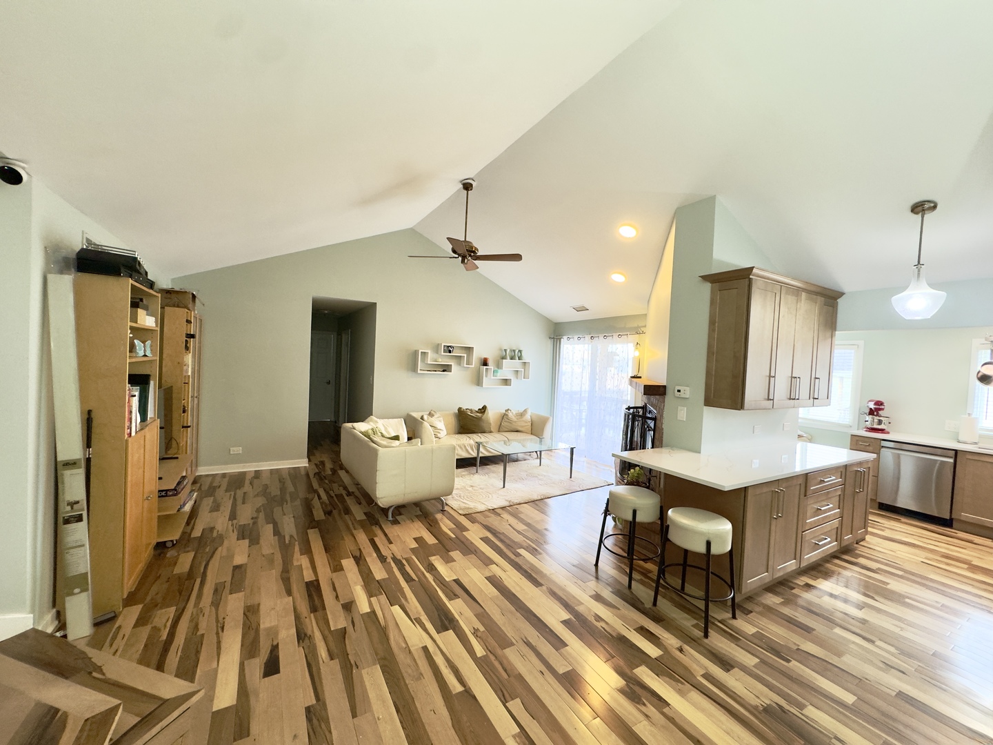 7210 Adams Street, Unit D Willowbrook, IL 60527 - Photo 2 of 19 a living room with furniture and a table