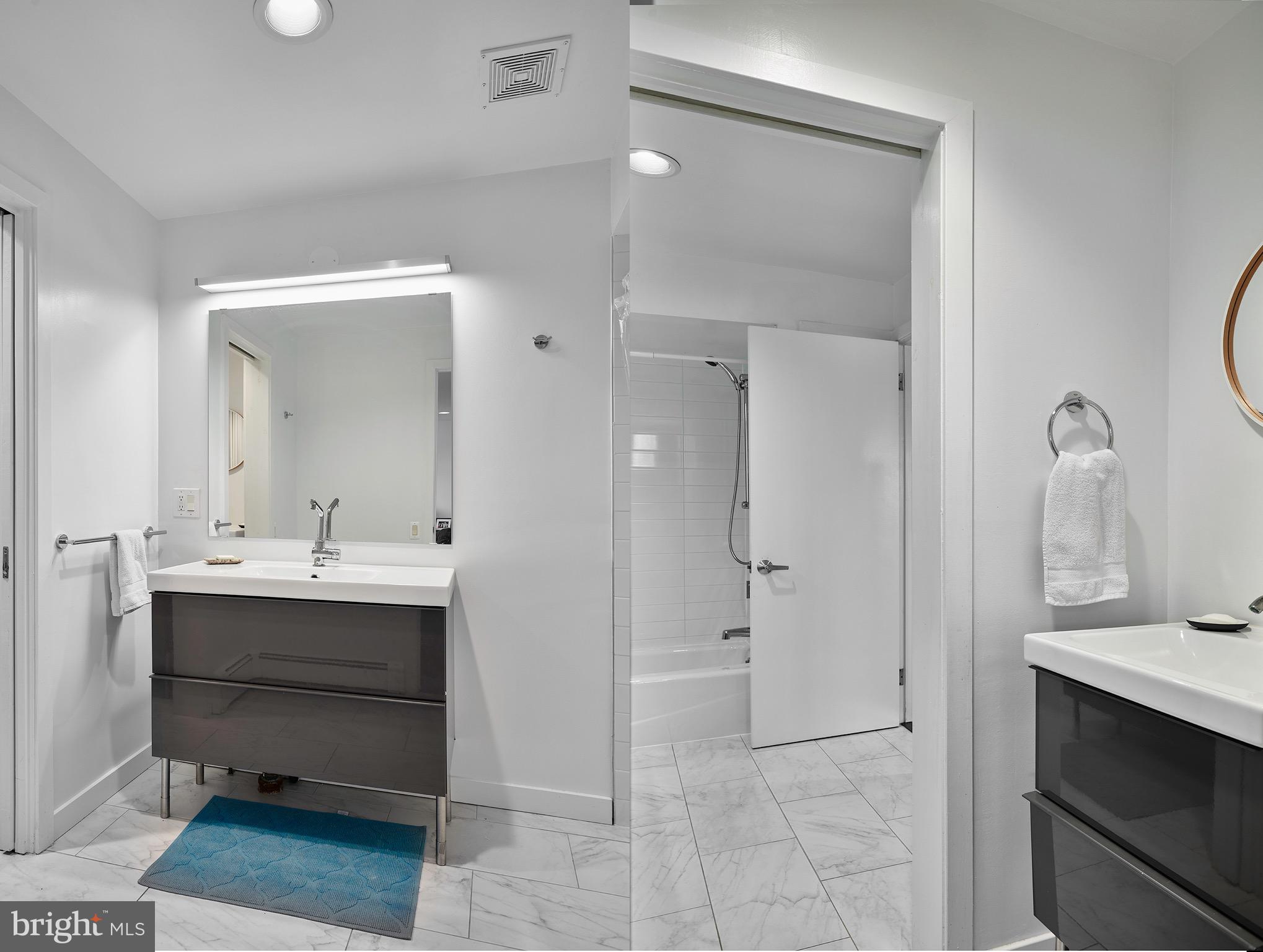 1371 Old Ford Road Huntingdon Valley, PA 19006 - Photo 31 of 37 a bathroom with a sink and a mirror