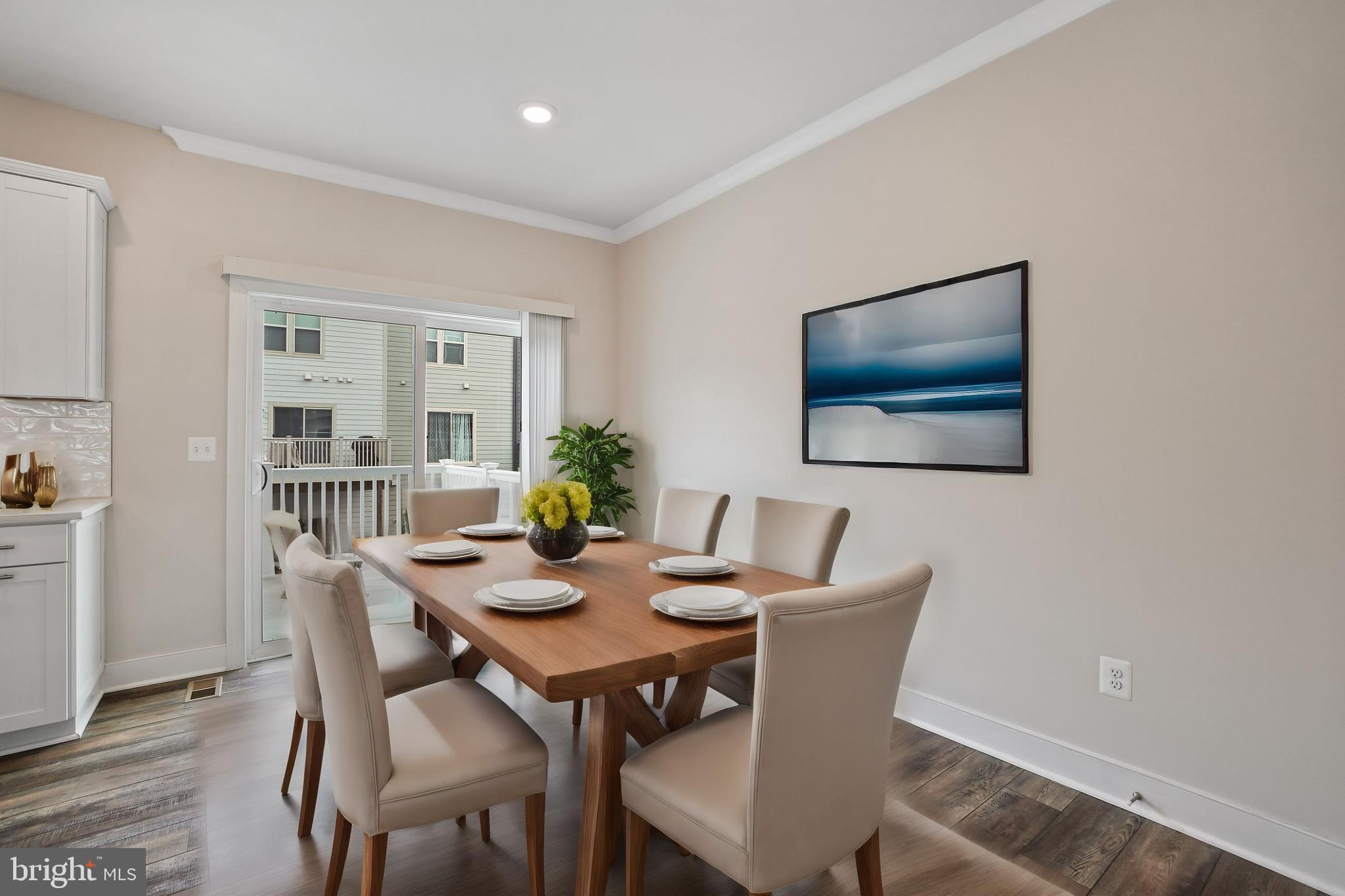 207 Armstrong Place Gaithersburg, MD 20878 - Photo 16 of 54 Dining Room Virtual Staged