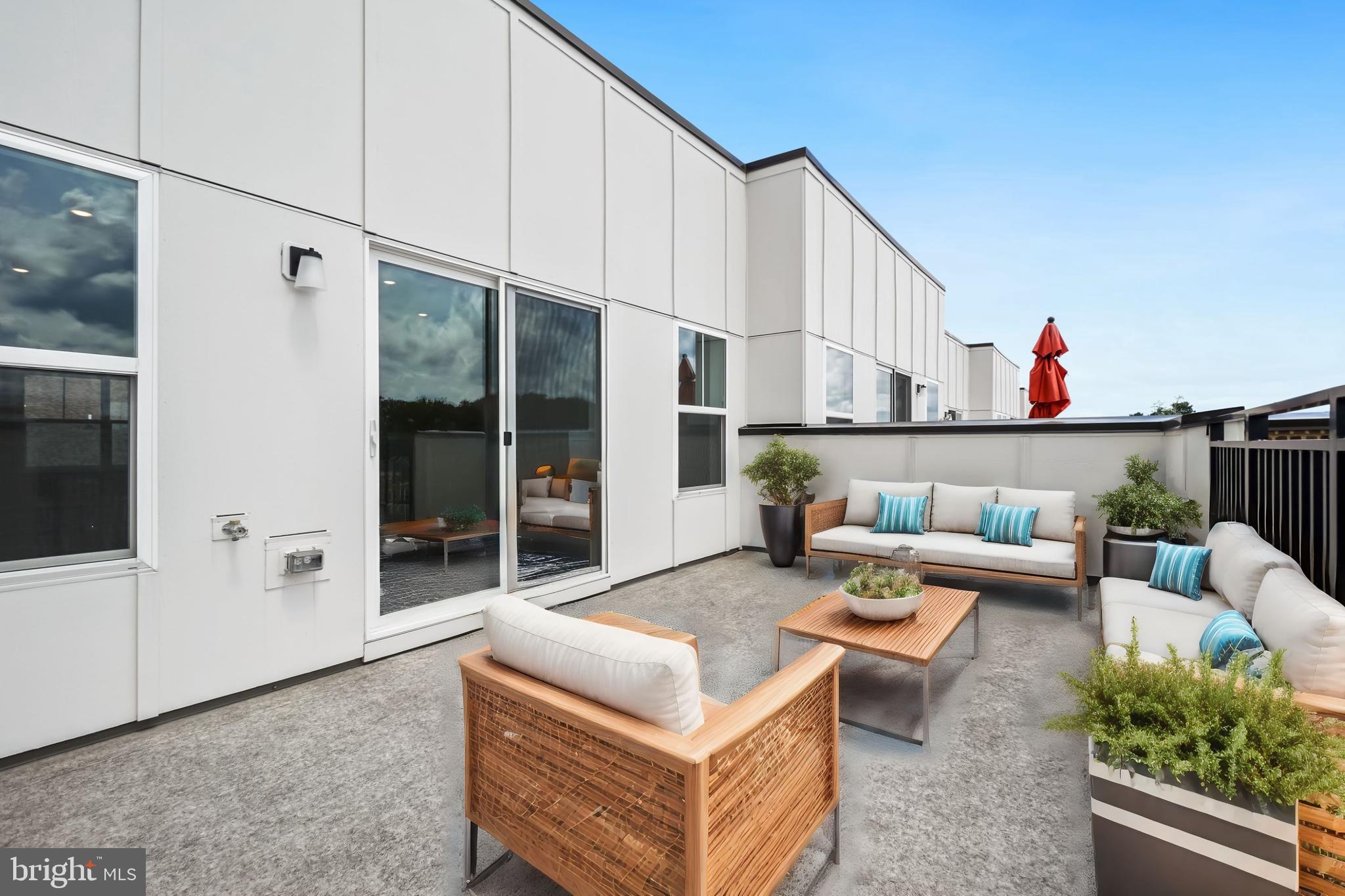 207 Armstrong Place Gaithersburg, MD 20878 - Photo 49 of 54 Roof Top Terrace Virtual Staged