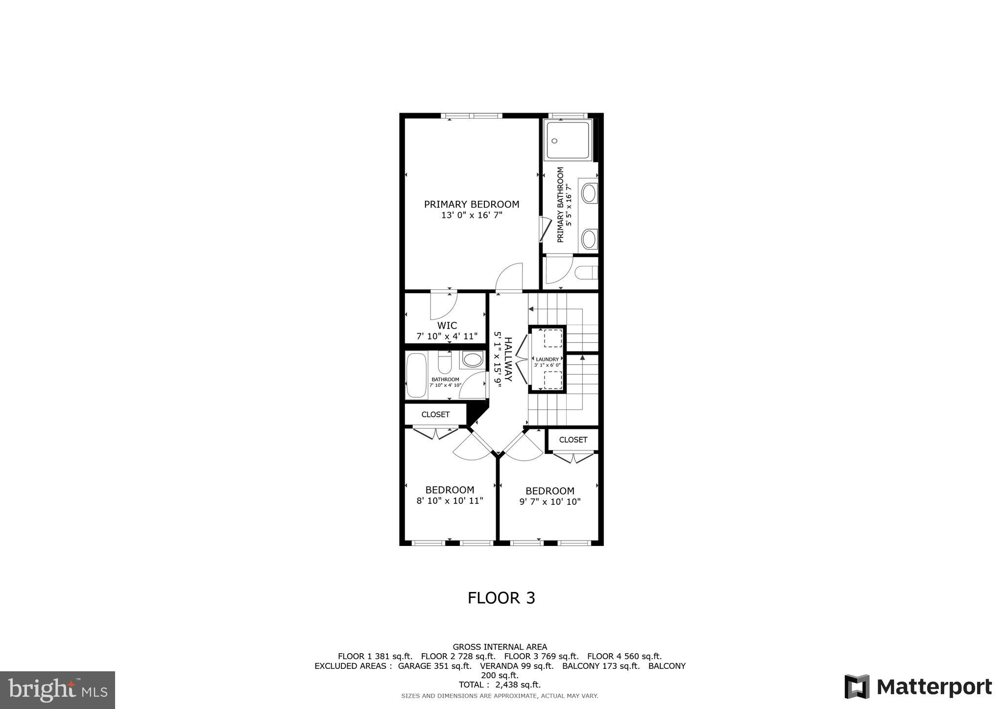 207 Armstrong Place Gaithersburg, MD 20878 - Photo 53 of 54 Floor Plan