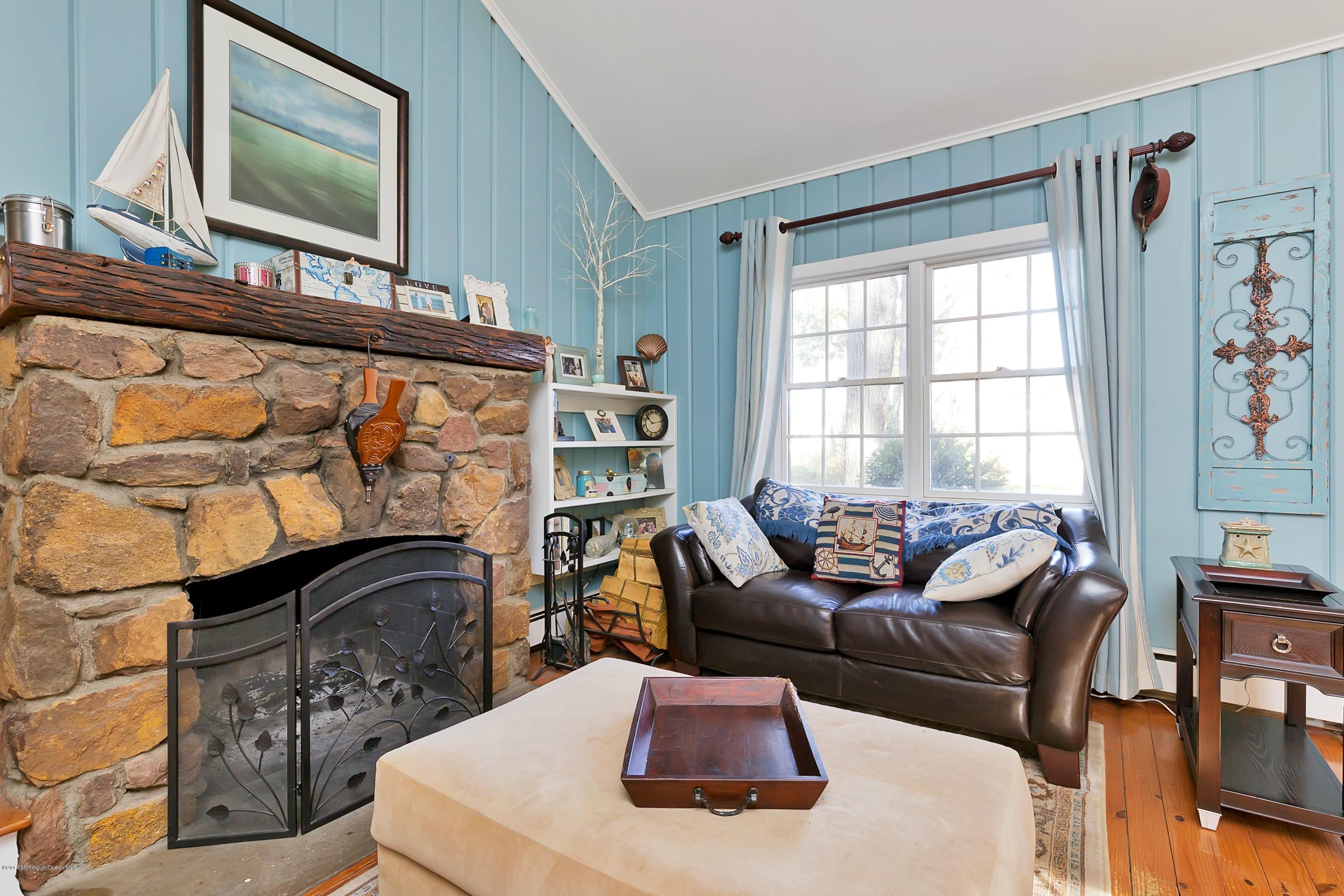 357 Rancocas Drive Brick, NJ 08724 - Photo 3 of 22 Wood burning stone fireplace