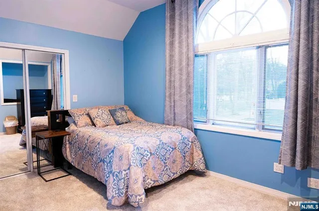 a room with furniture