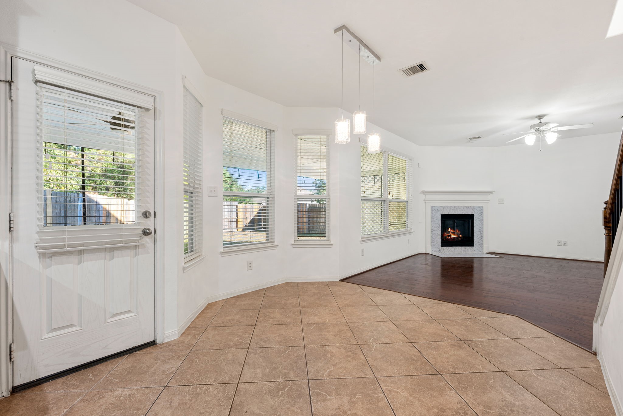30802 Lavender Trace Drive Spring, TX 77386 - Photo 10 of 30 a view of an empty room with a window and fire place