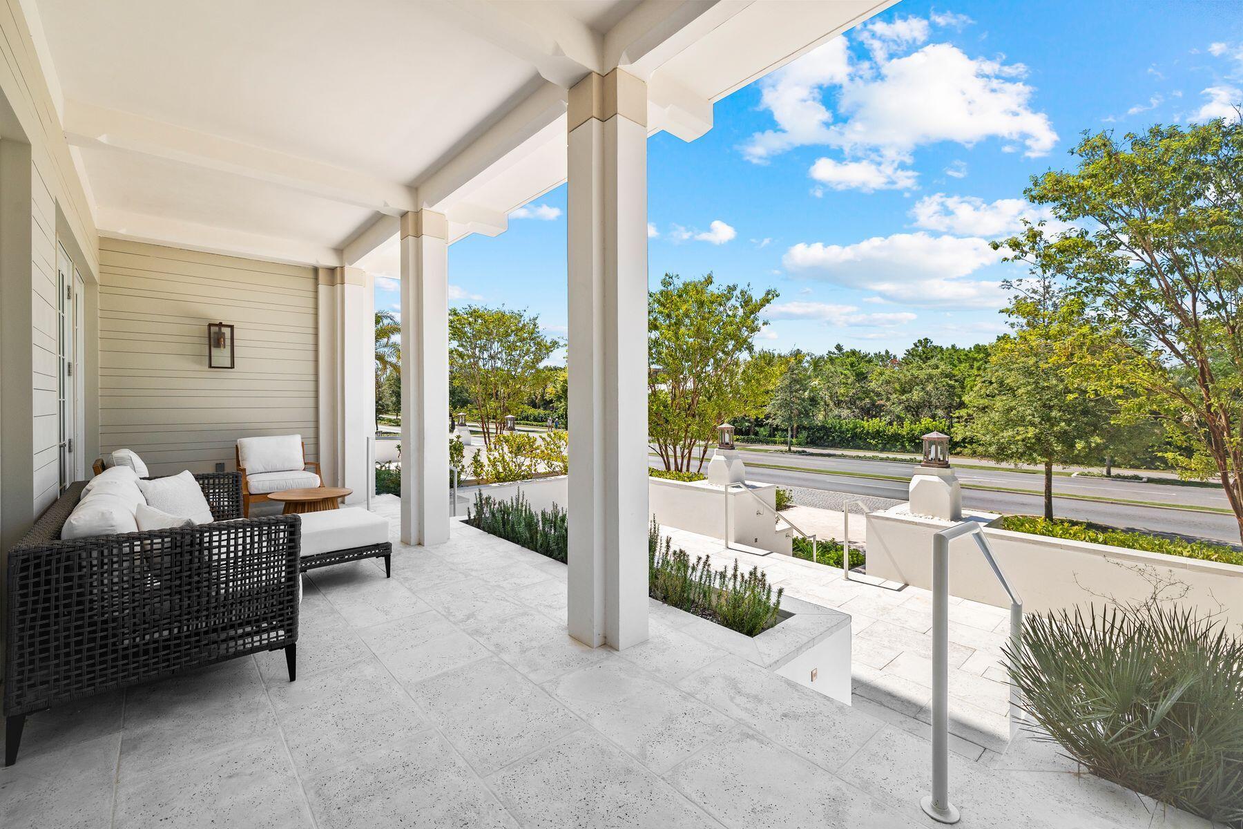 45 West Solaire Way Inlet Beach, Unit 102 Inlet Beach, FL 32461 - Photo 23 of 35 Patio off living room / primary bedroom