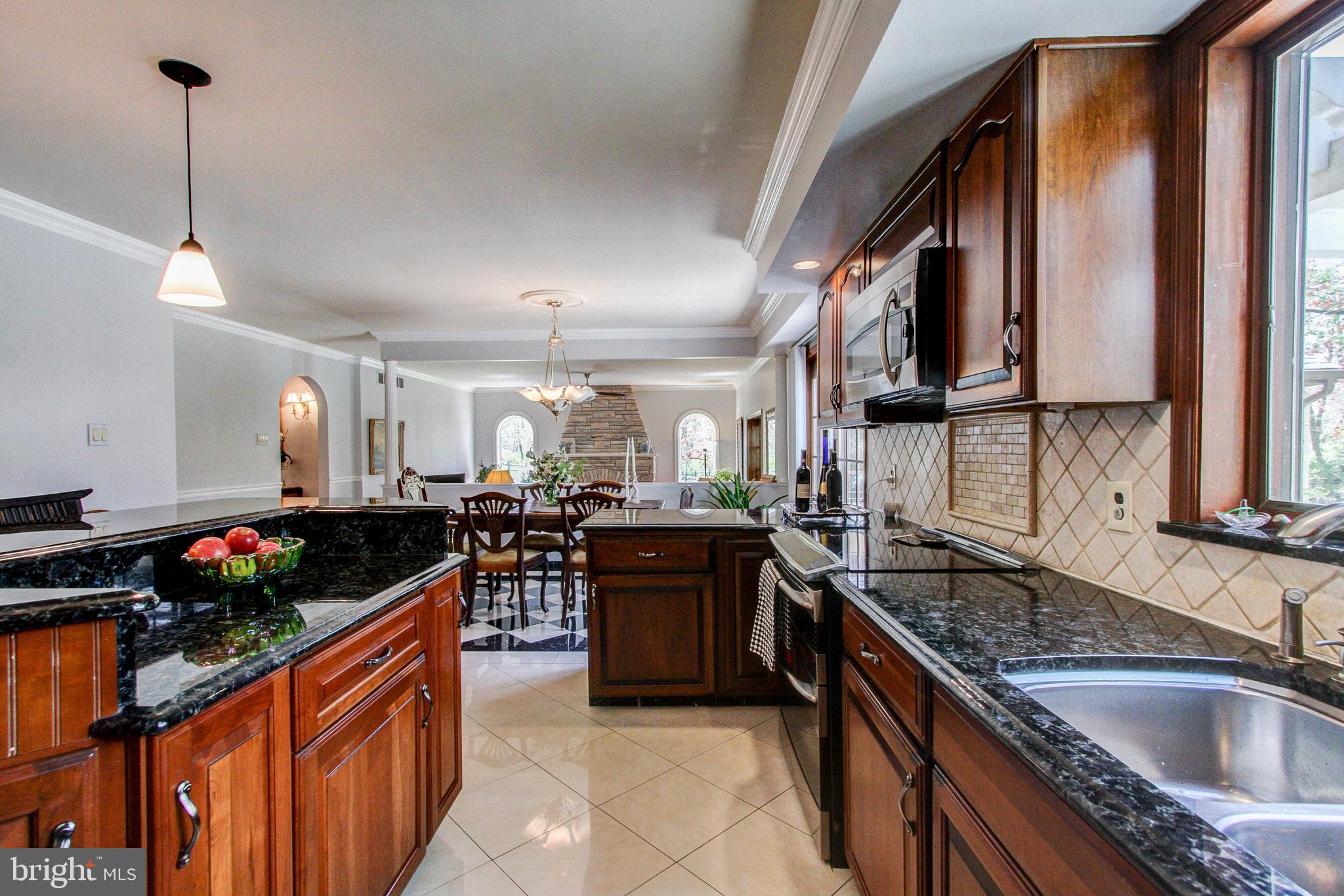 1616 Gypsy Hill Road Ambler, PA 19002 - Photo 11 of 32 Kitchen overlooking the Family Room