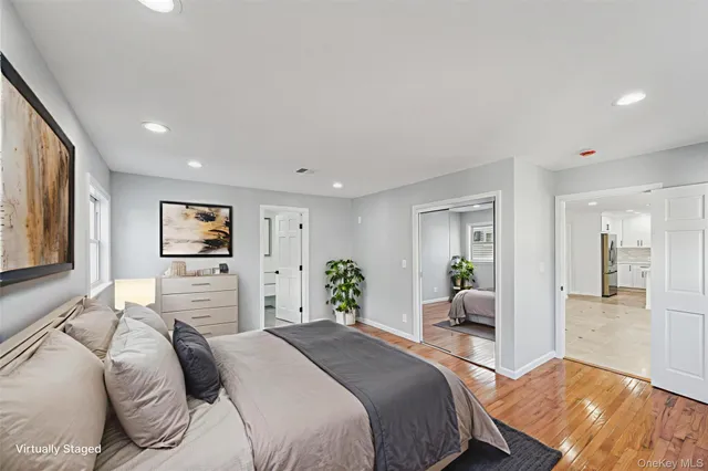 a room with furniture and window