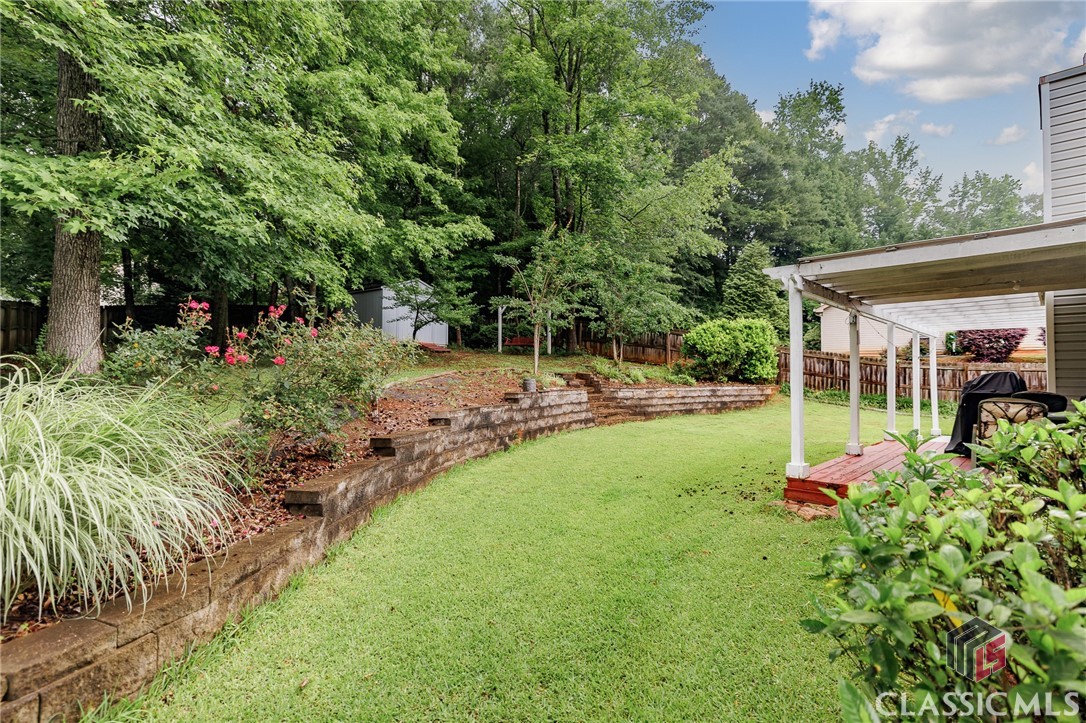 1663 Oconee Point Jefferson, GA 30549 - Photo 35 of 44 Private Backyard