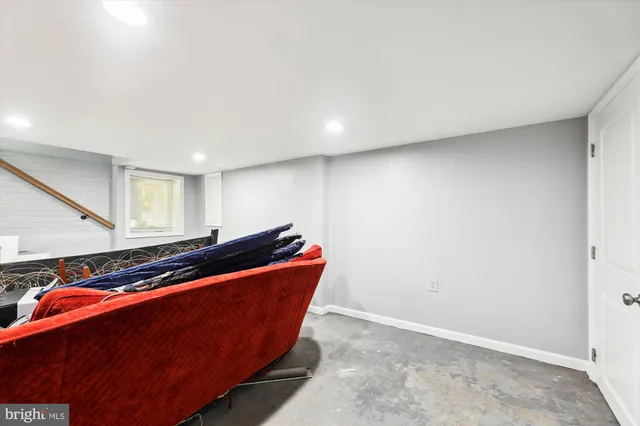 a room with furniture and window