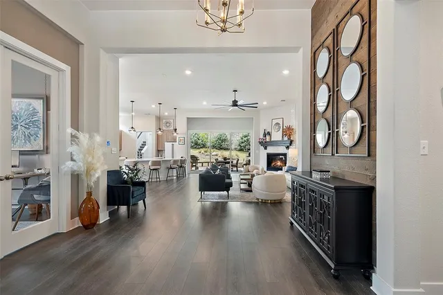 a view of empty room