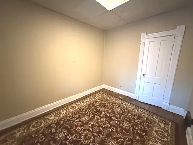 a view of empty room