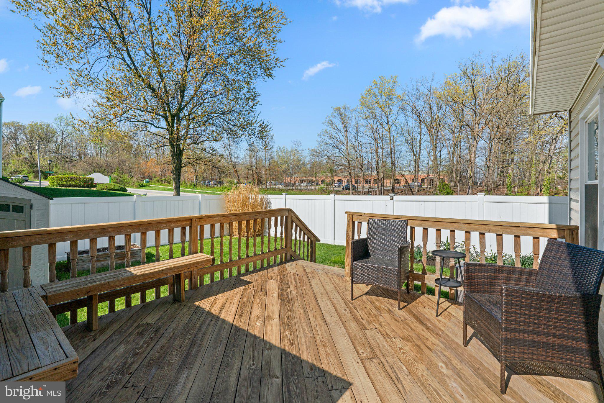 2 Ramsgate Court Halethorpe, MD 21227 - Photo 27 of 30 a view of balcony with wooden floor and seating space