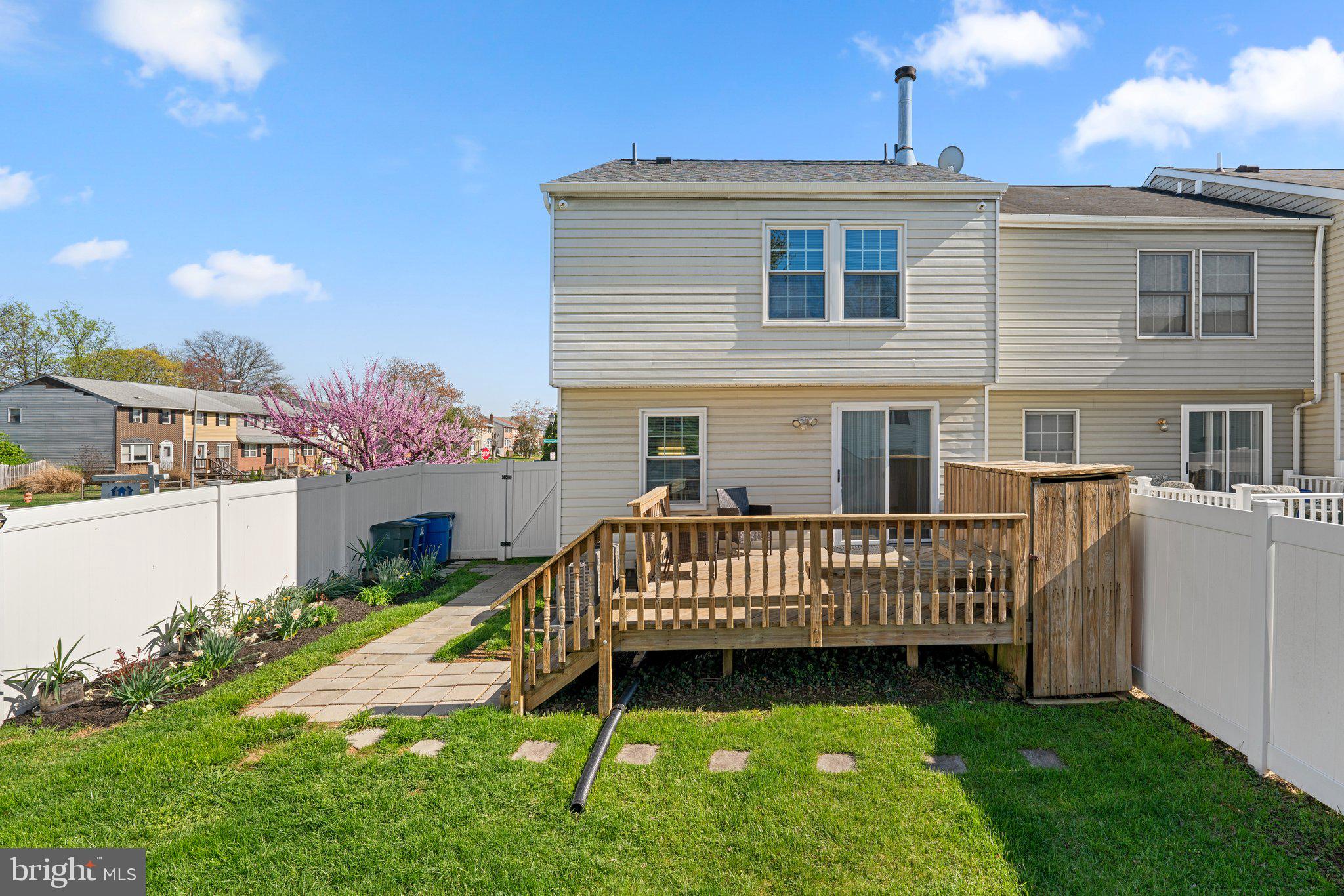 2 Ramsgate Court Halethorpe, MD 21227 - Photo 30 of 30 a view of a house with a yard and deck