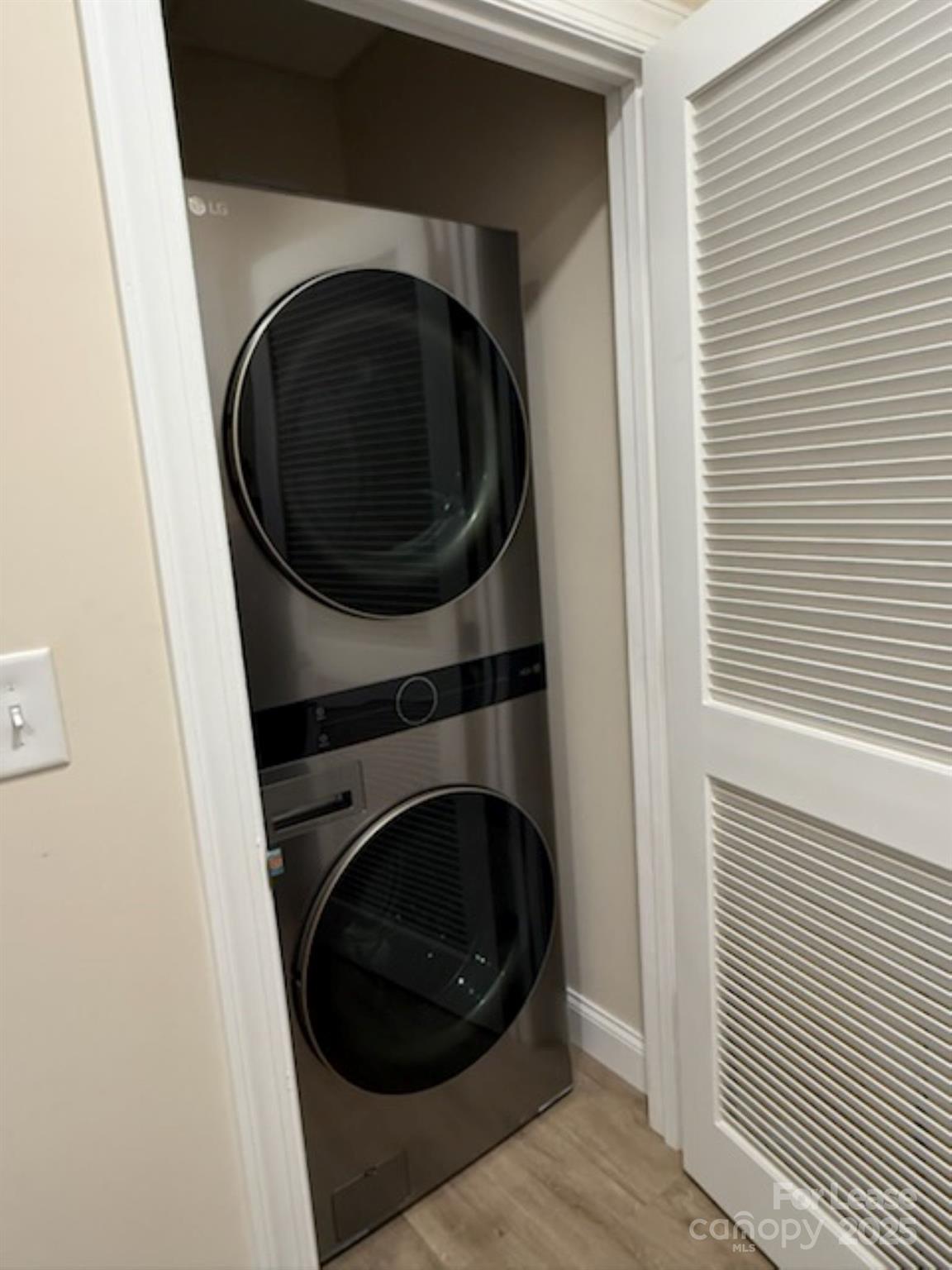 4897 Kiser Island Road, Unit A Terrell, NC 28682 - Photo 18 of 25 a close up view of a washer and dryer