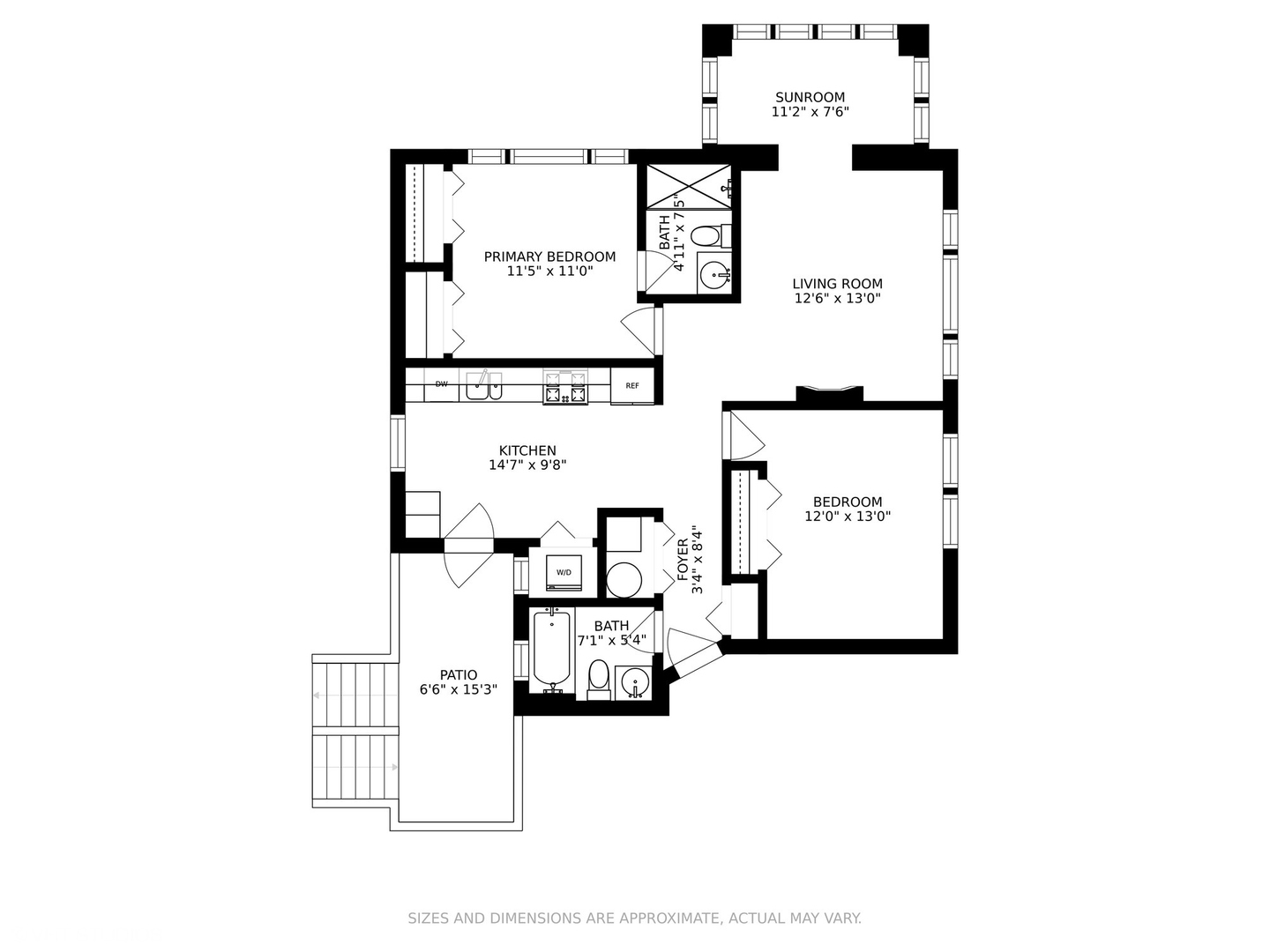 3522 North Racine Avenue, Unit 1N Chicago, IL 60657 - Photo 17 of 17 a picture of a floor plan