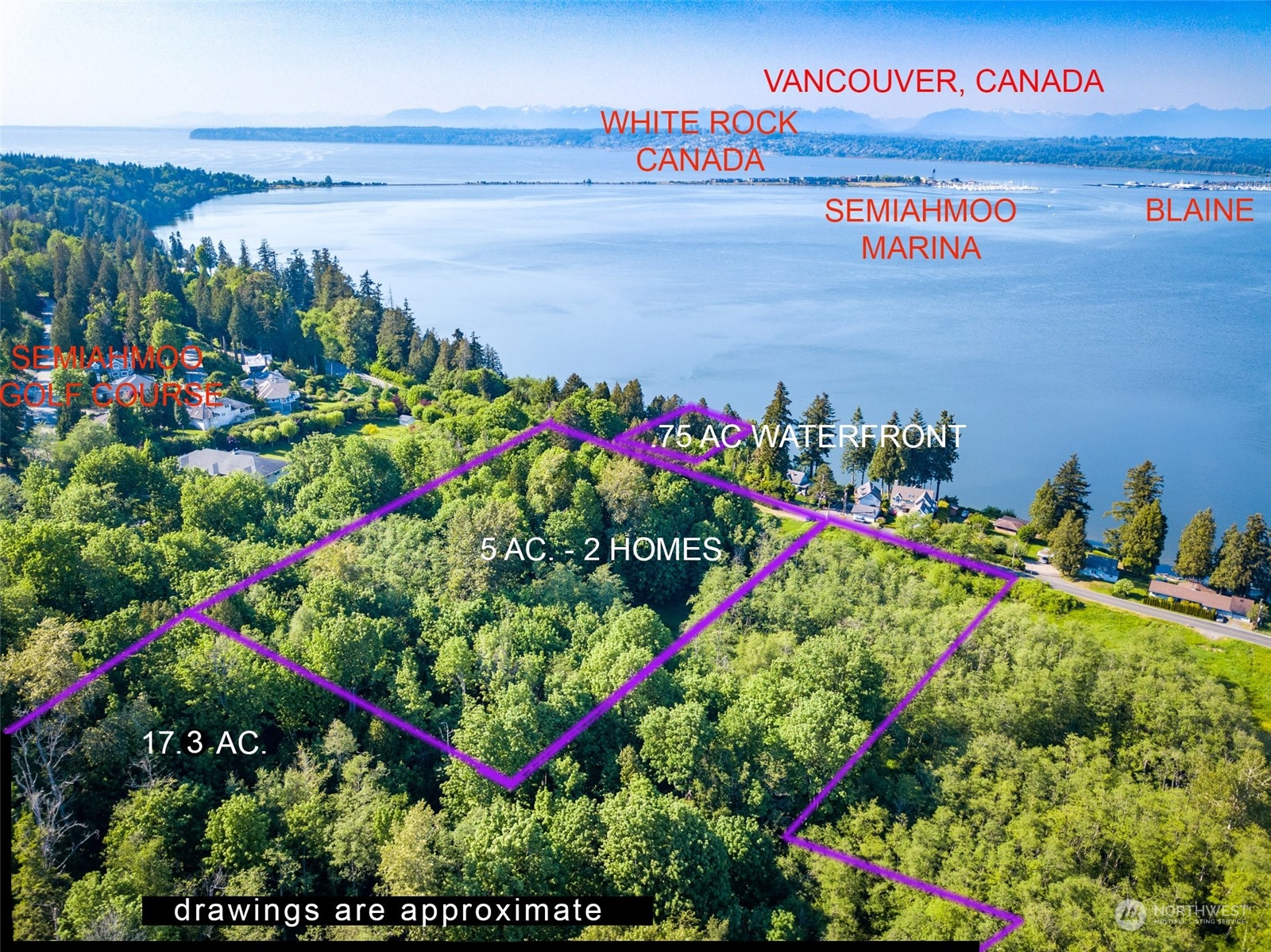 5273 Drayton Harbor Road Blaine, WA 98230 - Photo 10 of 33 a view of a bunch of flowers