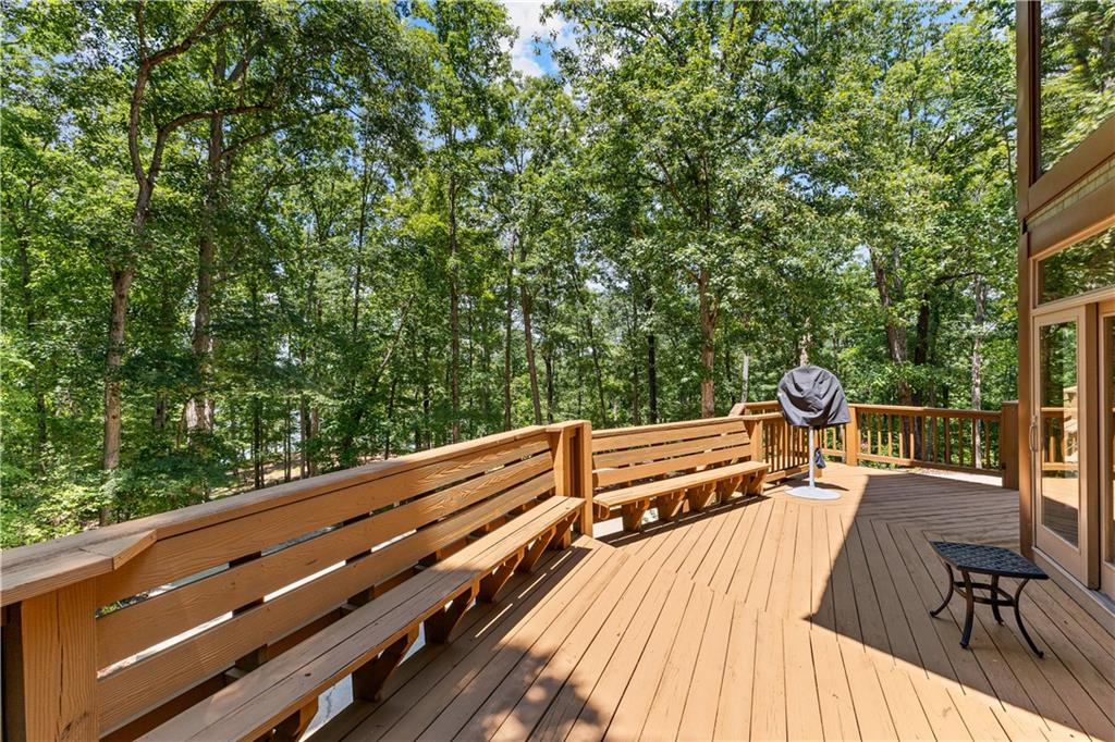 394 Ferrell-Tatum Road LaGrange, GA 30240 - Photo 53 of 68 a view of balcony with wooden floor and outdoor seating