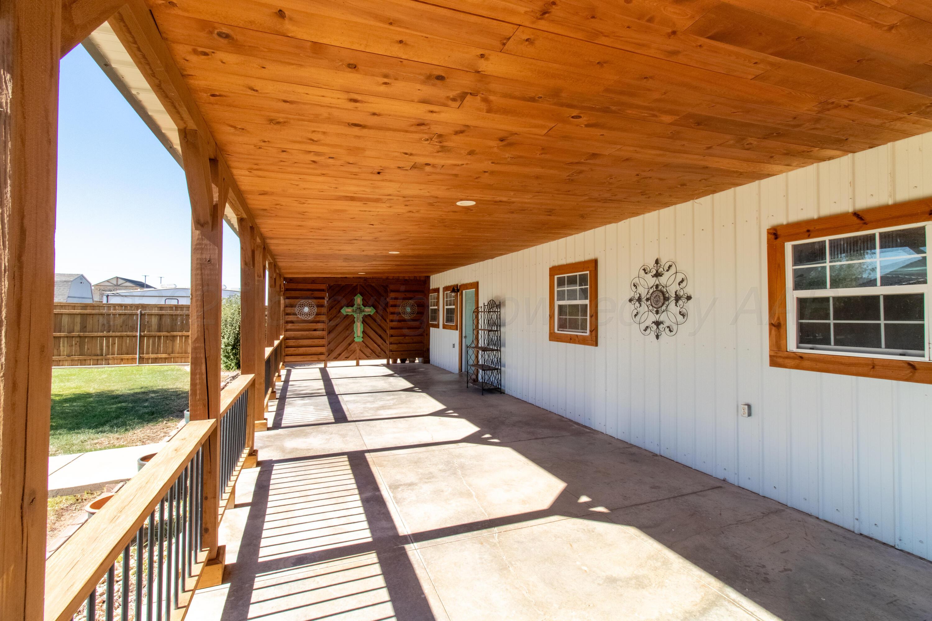 19100 Stone Creek Road Amarillo, TX 79124 - Photo 43 of 49 Shop patio