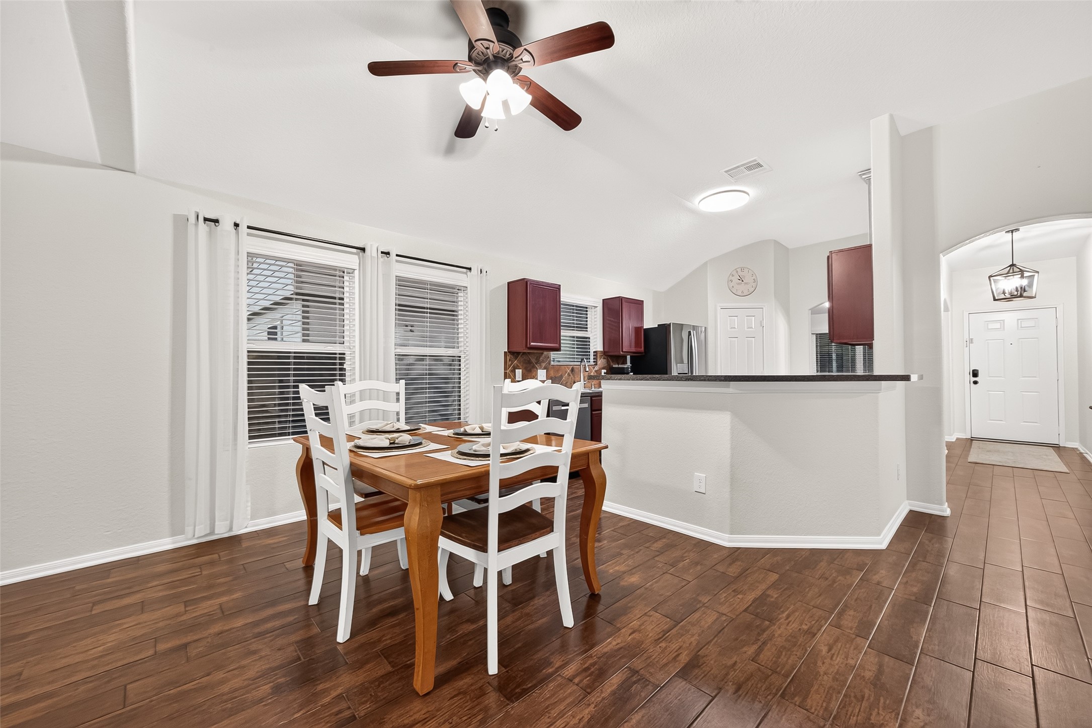 3155 View Valley Trail Katy, TX 77493 - Photo 13 of 50 Casual dining area adjacent to the kitchen, perfect for relaxed mornings with direct views of the main living spaces