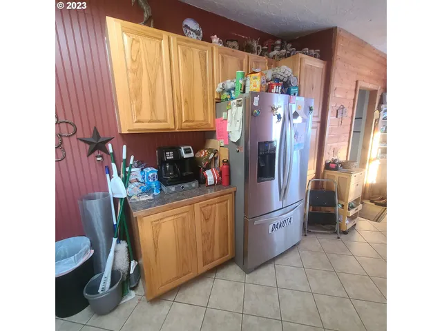 a backyard of a house