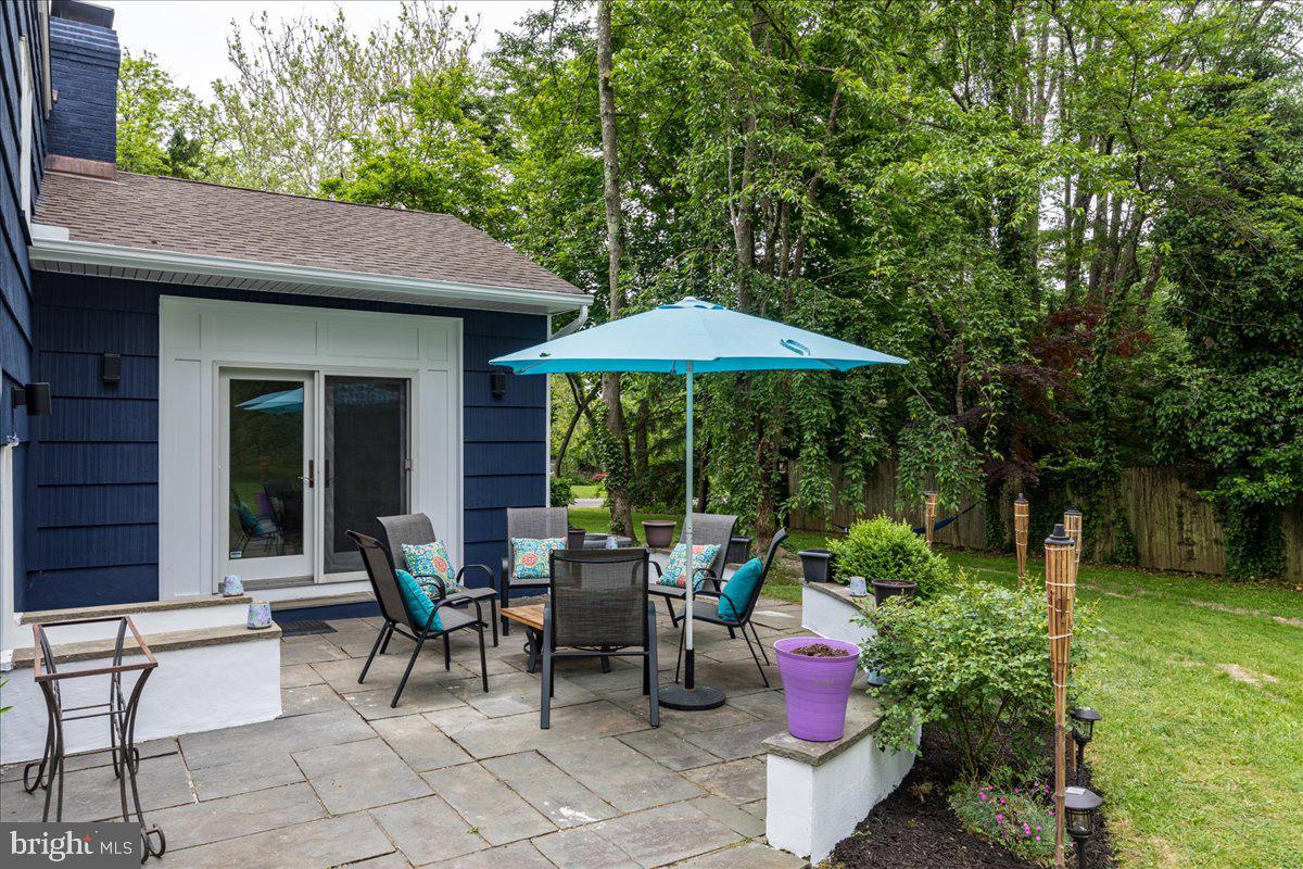 59 Longview Drive Princeton, NJ 08540 - Photo 25 of 30 a view of backyard with outdoor seating and plants