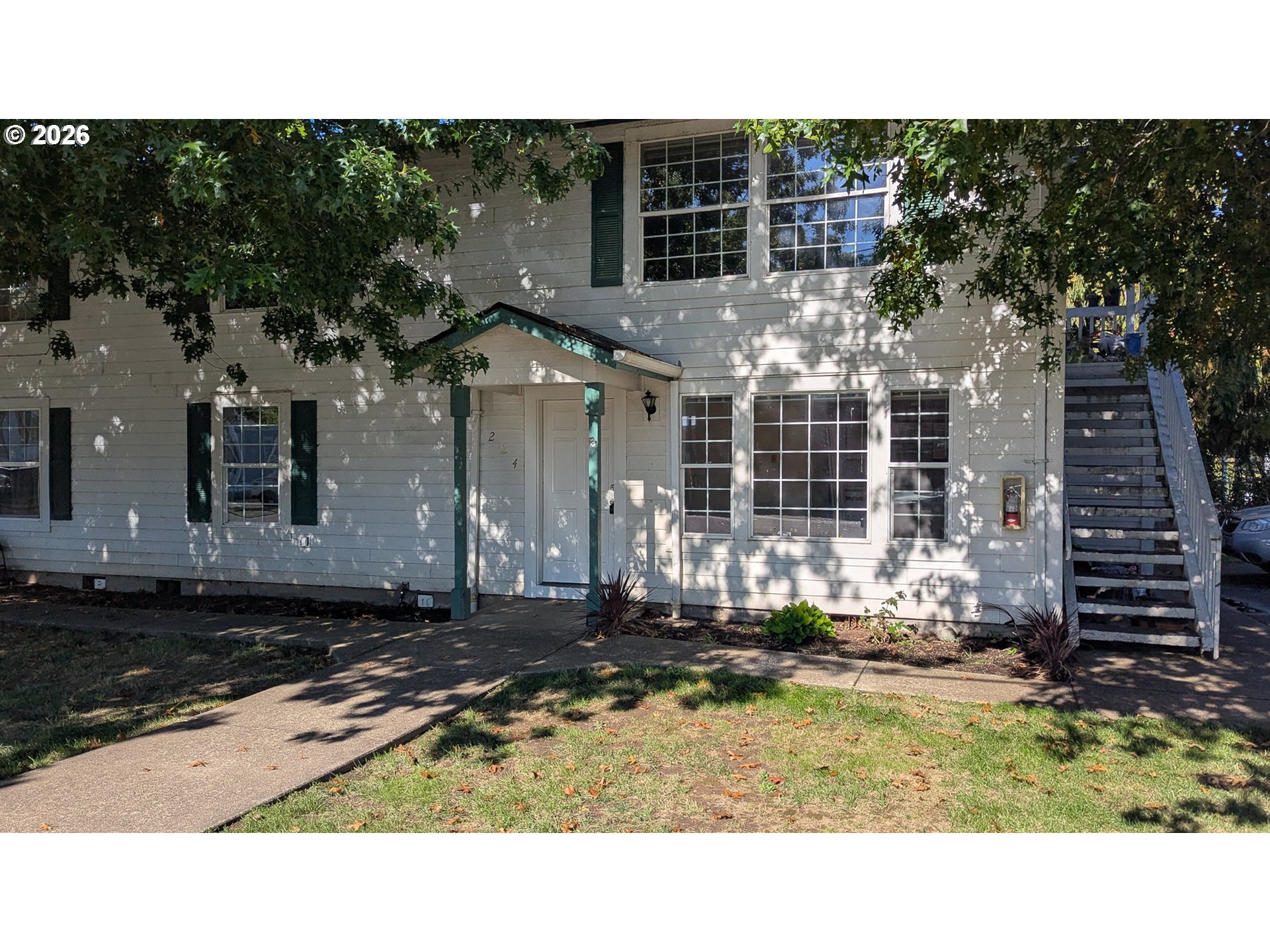 224 C Street Independence, OR 97351 - Photo 20 of 36 a black and white photo of a house
