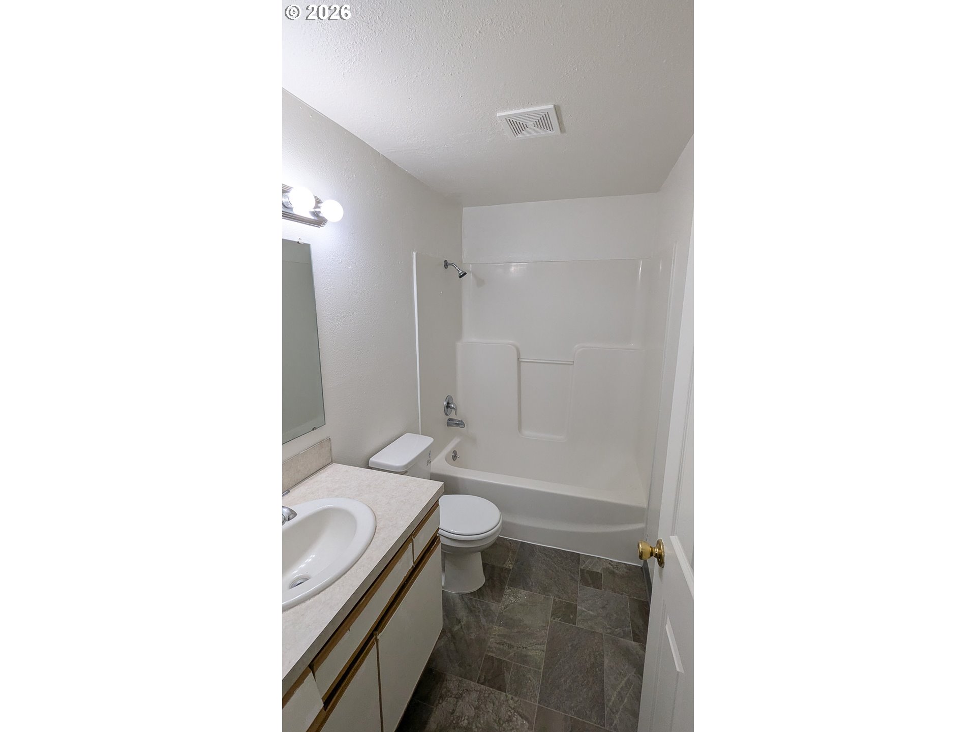 224 C Street Independence, OR 97351 - Photo 30 of 36 a bathroom with a sink a toilet and shower